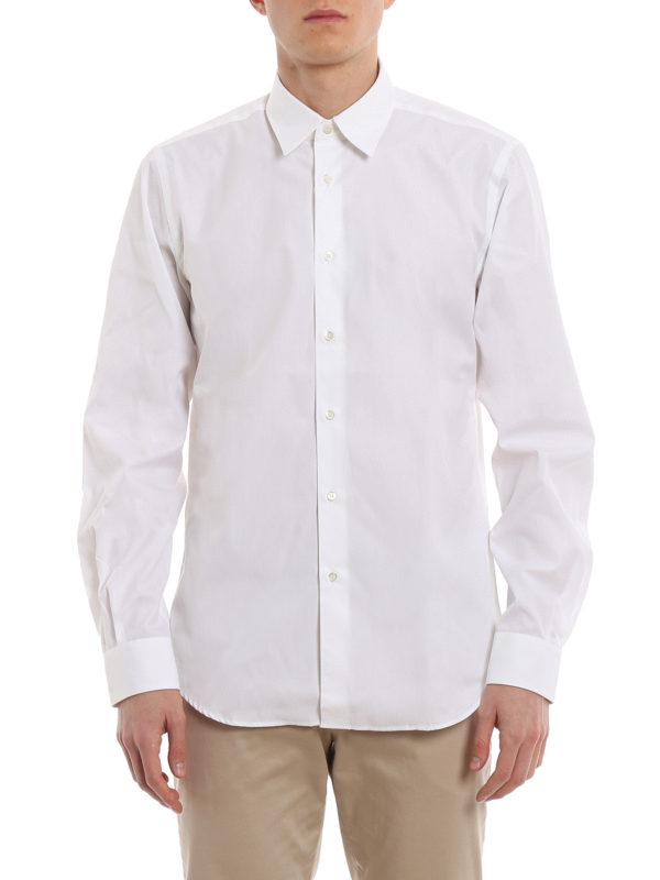 The Best Shops ASPESI: camicie - Camicia Comma bianca